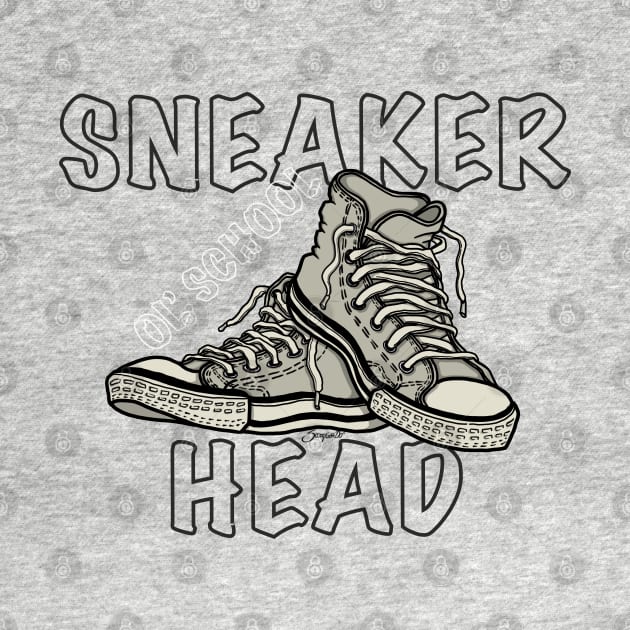 Sneaker Head SNEAKER HEAD OL' SCHOOL by ScottyGaaDo